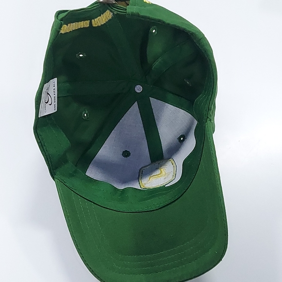 John Deere Owners Edition Adjustable Strap Back Baseball Ball Cap - Picture 7 of 15